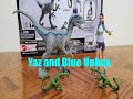 Mattel 2022 Jurassic World Camp Cretaceous Yasmina Yaz and Velociraptor Unbox
