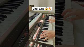 Chanda sitare song ✨💫 instrumental keyboard cover #viral #trending #shorts