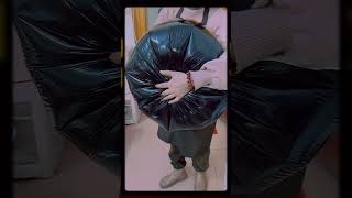 this garbage bag is very strong #garbagebag #bags #plastic #plasticbag
