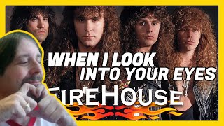 🔥 Firehouse Fan Reacts! 😍 When I Look Into Your Eyes - Emotional Journey! | Sam Reacts