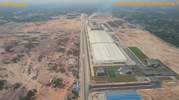 4K Flycam Toàn Cảnh Khu Công Nghiệp Sông Công 2