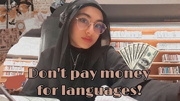 Don’t pay for language courses anymore 💵 / How polyglots self study languages