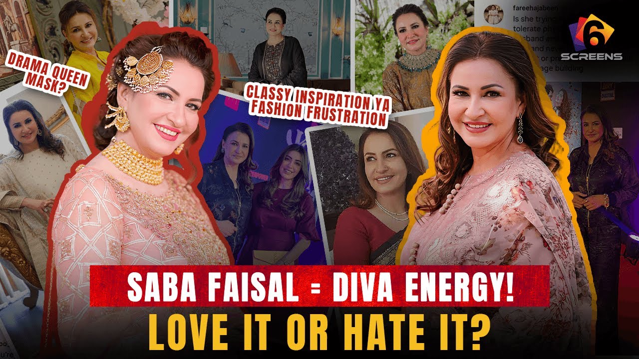 Saba Faisal Fashion Statement Goes Viral – Bold Style vs Haters