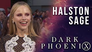 Halston Sage LIVE from the X-Men: Dark Phoenix Premiere