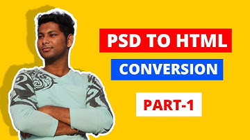 How to Convert PSD to HTML in Hindi || Make HTML Website in Hindi || PSD to HTML in Hindi || Part -1
