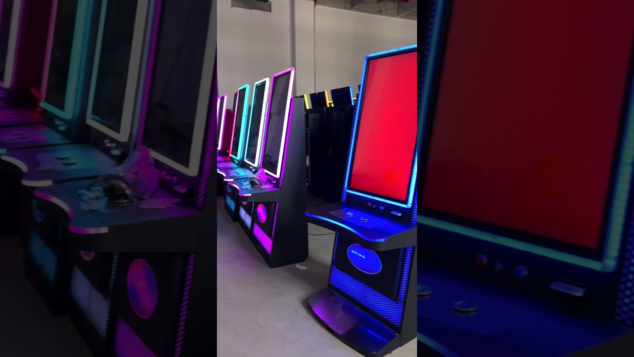 Metal Box 43 inch Slot Touch Screen Arcade Skilled Multi-Game Cabinet Gaming Machines For Sale