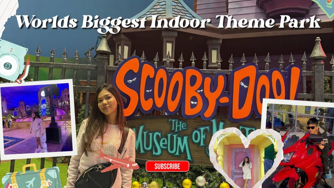 Warner Bros World 🎡🎢🎠|| Biggest Indoor Theme Park|| Abu Dhabi Yas Island || Shweta tare