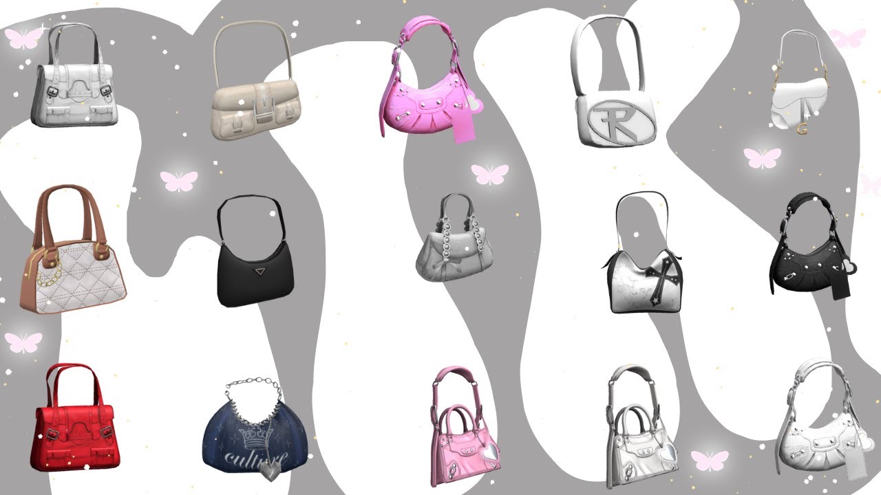 Bag CODES for bloxburg & berry avenue roblox aesthetic bloxburg 