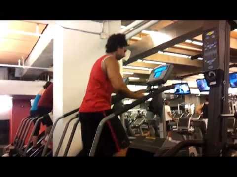 Ejercicio de cardio - Escaladora 