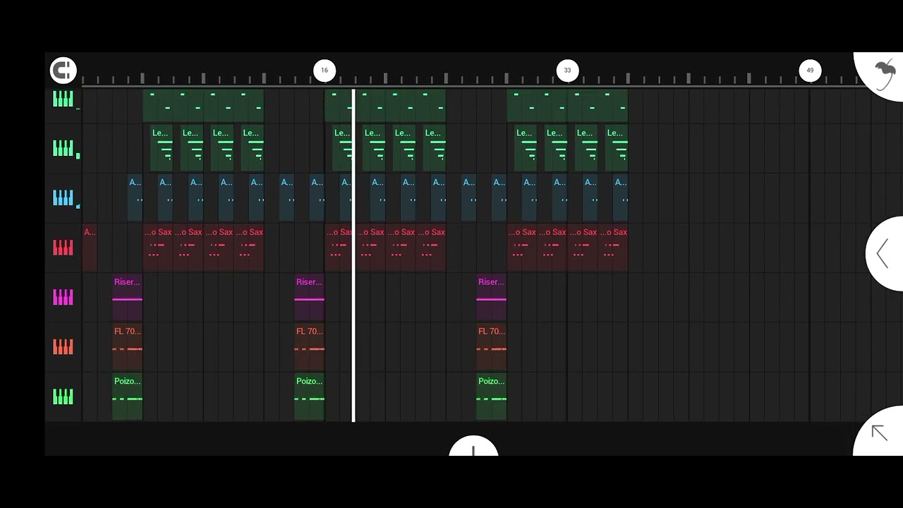 PAPTENG BEAT🌿🥀🖤 || version fl studio mobile||di hp 🔥🌴