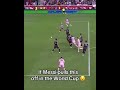 This angle of Messi’s pass 😳 (via MLS on Apple TV)