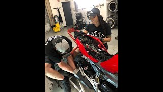 Grom Handbrake Install