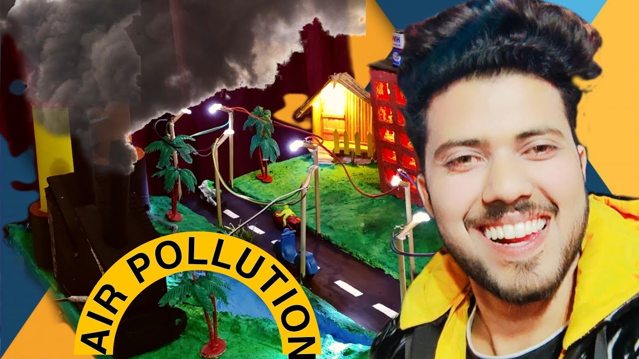Pollution working model | Science Experiment project ideas 💡 ...