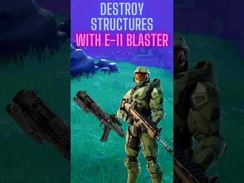 Destroy Structures With An E-11 Blaster