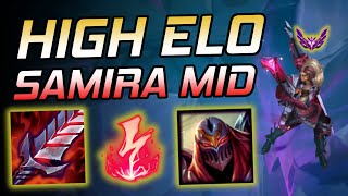 Samira Mid DOMINATES High Elo Zed & Zoe! (Bloodthirster Rush = OP) | Patch 25.13