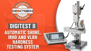 Digitest II - Automatic Shore, IRHD and VLRH Hardness Testing System | NextGen Material Testing Inc. screenshot 4