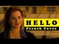 Hello  adele french cover by sarah officiel