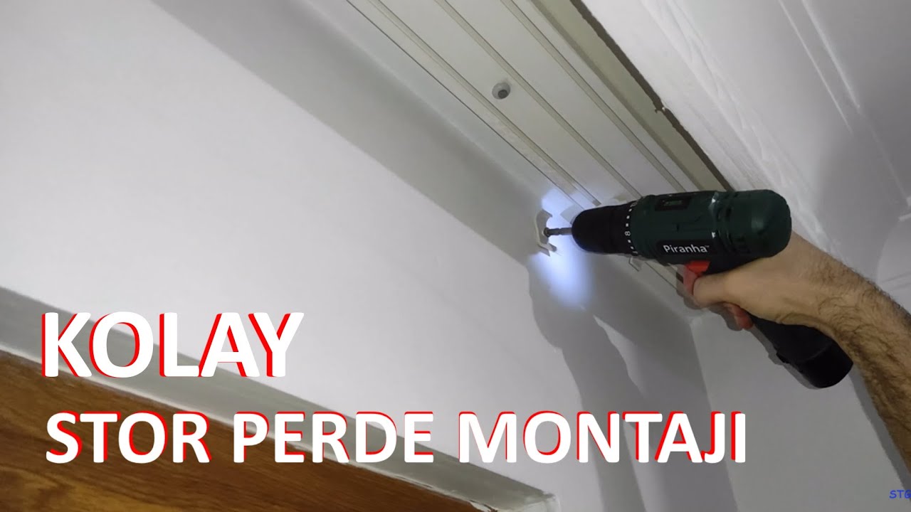 Korni siz Stor Perde Montaj Duvara Stor Perde Nas l Tak l r How korni-siz-stor-perde-montaj-duvara-stor-perde-nas-l-tak-l-r-how