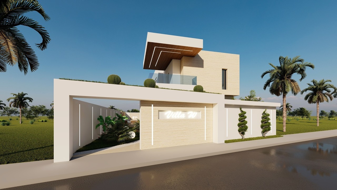 luxury villa conceived by Architect imen chaouachi