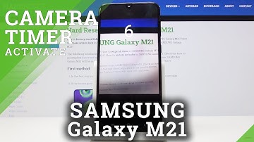 Samsung Galaxy M21 Adjust Camera Timer