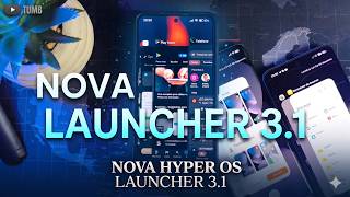 SAIU! Nova Launcher HyperOS 3.1 oficial com Recentes do iOS (Sem Root e Mais Fluida!)