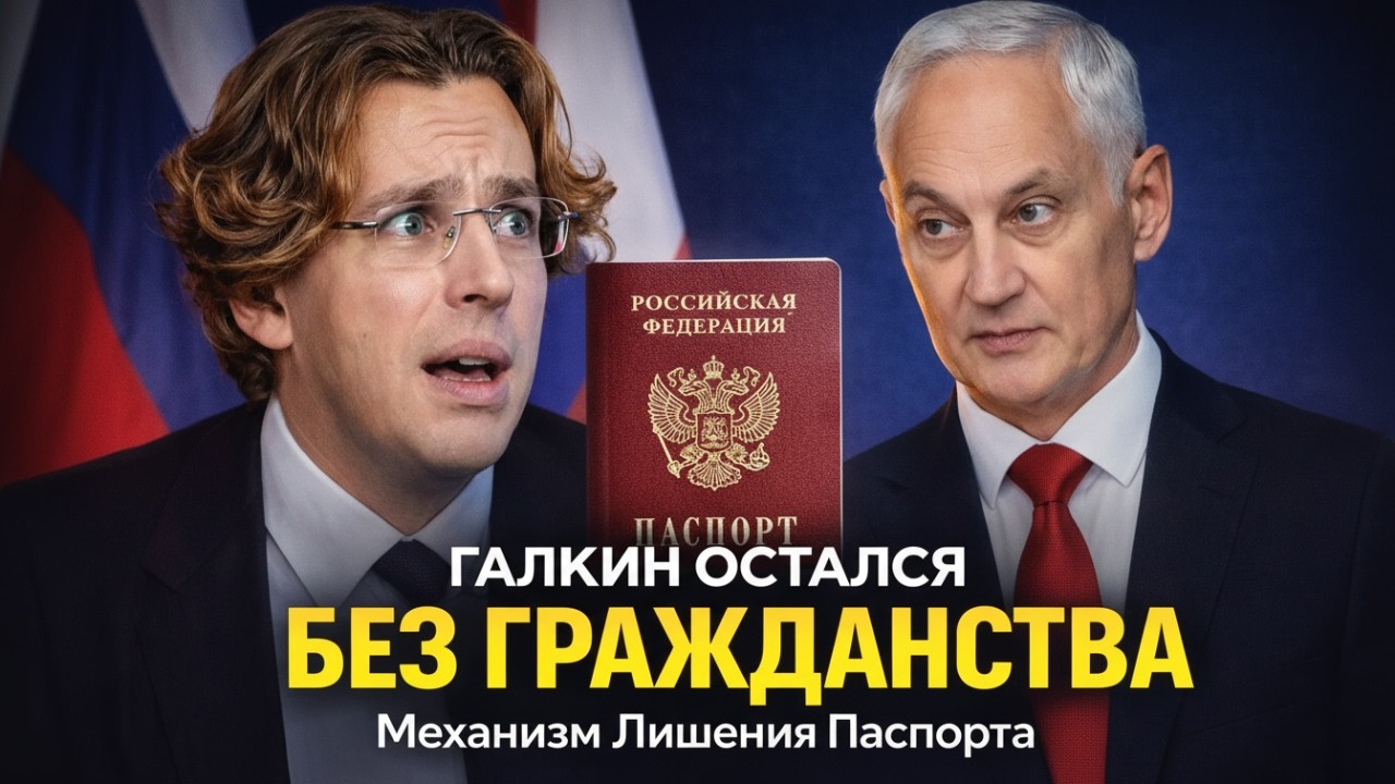 ГАЛКИН ОСТАЛСЯ БЕЗ ГРАЖДАНСТВА Белоусов Запустил Механизм Лишения Паспорта За Фейки Об Армии