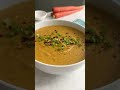 Curried Carrot Ginger Lentil Soup