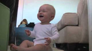 Baby Micah Laughing Hysterically at Laundry Basket by BruBearBaby 2,967,050 views 13 years ago 57 seconds