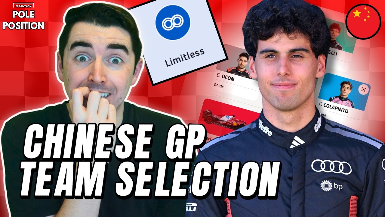 🇨🇳 MY F1 FANTASY CHINESE GP TEAM SELECTION | F1 Fantasy 2026 Tips, Picks, & Strategy 🇨🇳