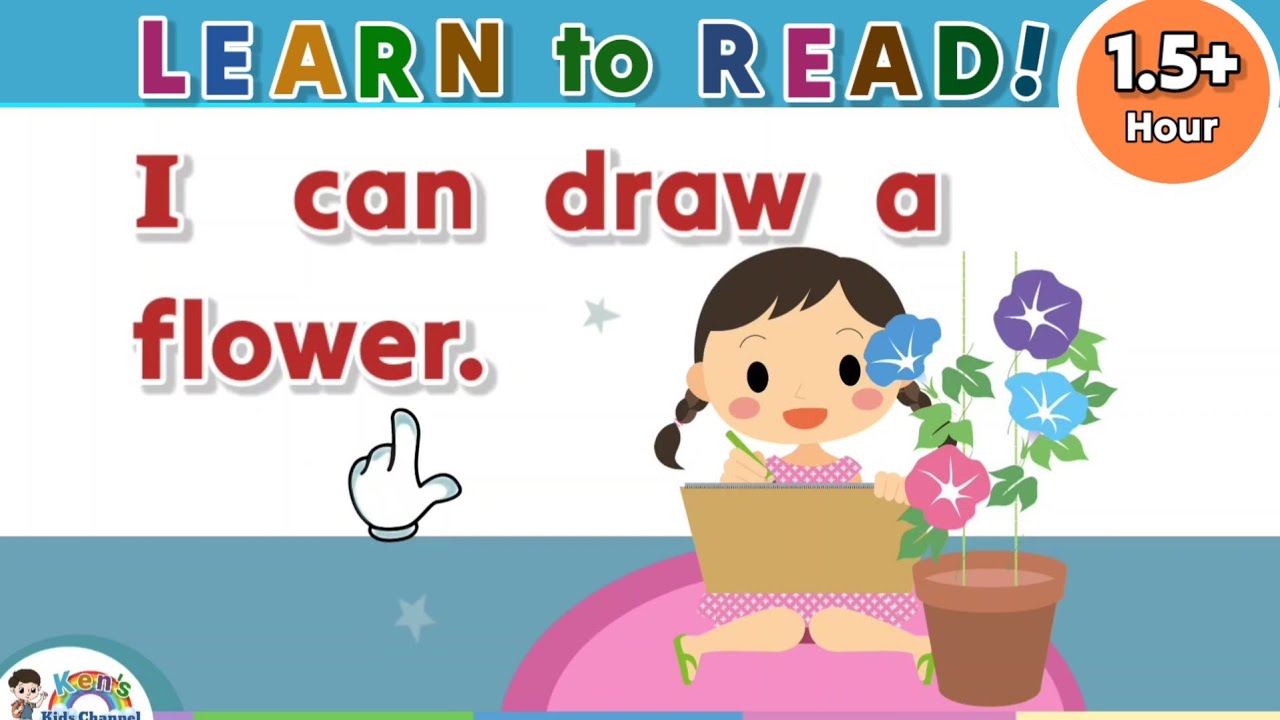 Sentence Reading for Nursery and Kindergarten | English Reading Lesson ...
