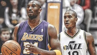 Kobe Bryant let Raja Bell knows he can't guard him Resimi