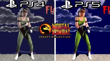 Mortal Kombat Legacy Kollection PS4 vs PS5 Graphics Comparison