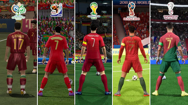 Ronaldo Free Kicks Evolution in FIFA World Cup - 2006 - 2022