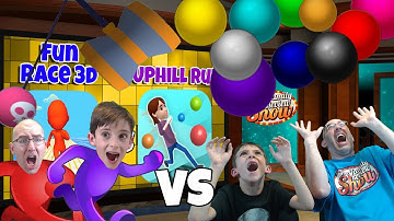 Fun Race 3D vs Uphill Run Gameplay and Review