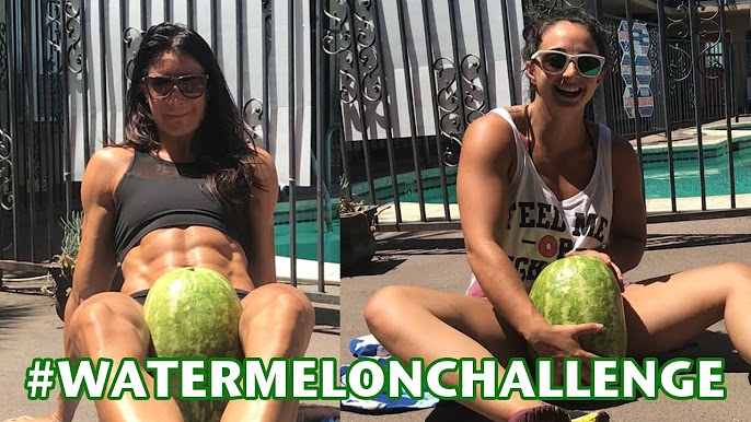 Matt Gibson from Canada crushes a WATERMELON between his bare legs in viral  video