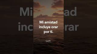 Mi amistad incluye orar por ti #freddydeanda #amistad #oracion #Bendiciones