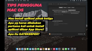 Cara disable gatekeeper untuk install aplikasi pihak ketiga di Mac OS (M1 Chip) screenshot 1