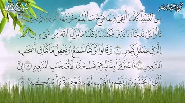 سورة الملك - برواية السوسي عن أبي عمرو - الشيخ محمد بن مغربي البيطار