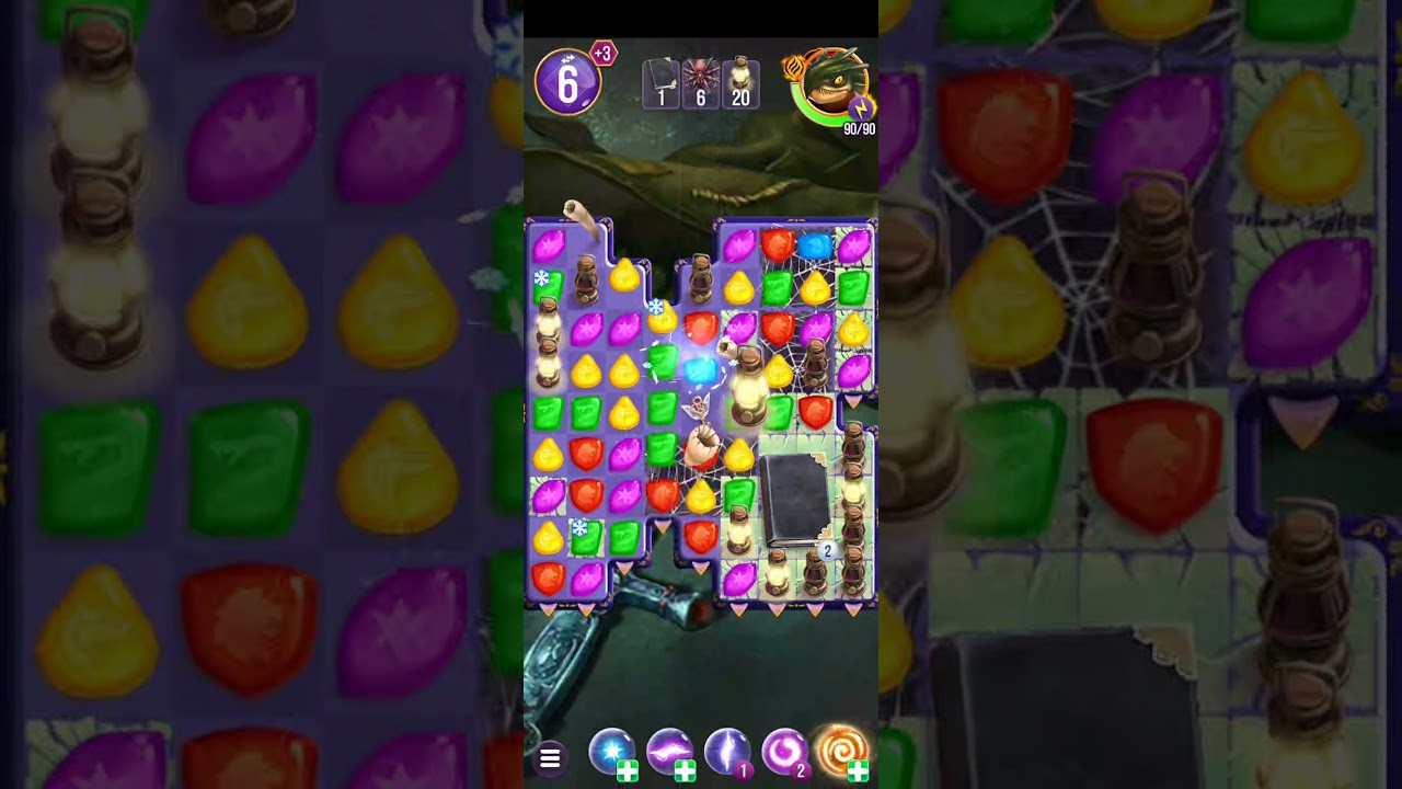 Harry Potter: Puzzles & Spells level 1876 no boosters