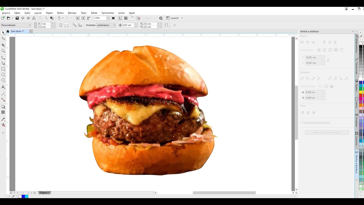 Remover Fundo de Imagem no Corel Draw Tutorial