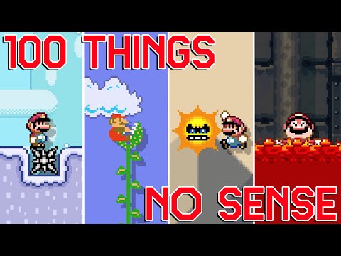 100 Things That Make No Sense In Super Mario Maker 2 (Compilation)