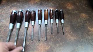 Lee Valley vs Craftsman Screwdrivers