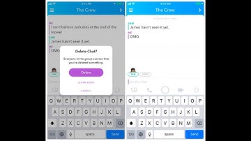 How to Delete a Sent Messages in Snapchat | Snapchat Now Lets You Delete Unopened Sent Messages