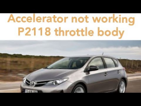 how to Fix P2118  Throttle actuator control motor current range performance & C1201engine control