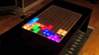 Arduino LED Tetris table