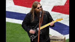 Chris Stapleton's National Anthem - vocal only - Amazing Performance
