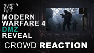 Modern Warfare 4 DMZ Reveal - Xbox Fanfest Crowd Reaction