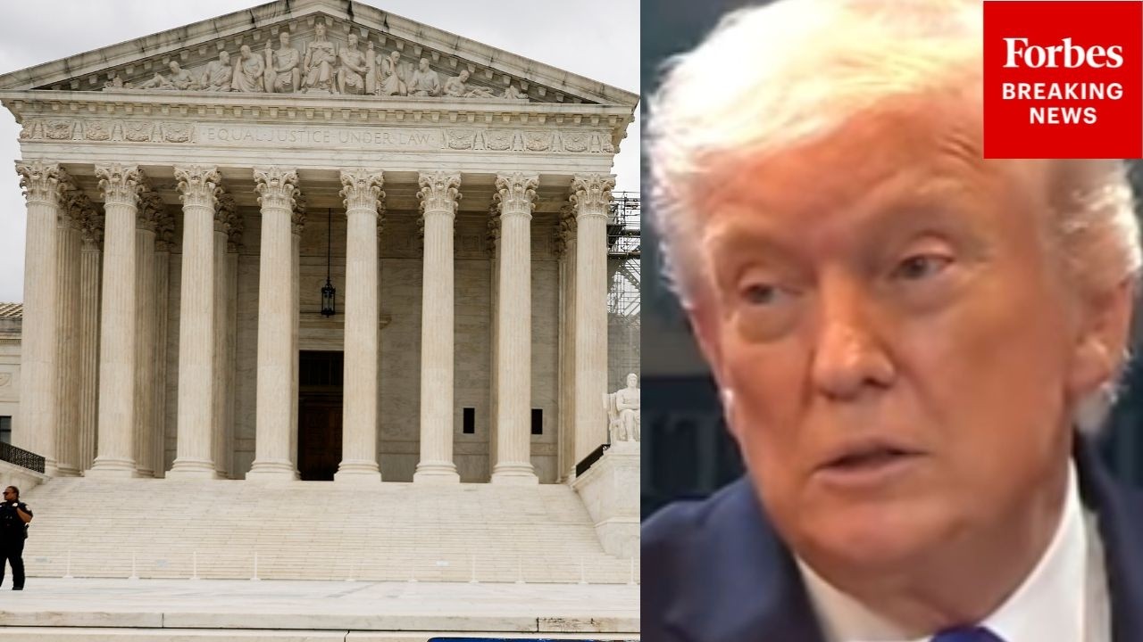 Trump Asked Point Blank If He Will Investigate Supreme Court Over Allegations Of 'Foreign Influence'