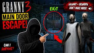Granny 3 Main Door Escape 😱 | Full Gameplay & Ending screenshot 2