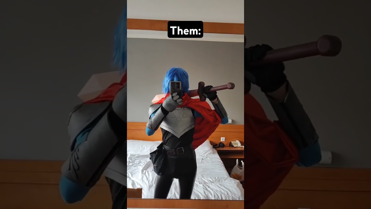 Deltarune Kris Cosplay 